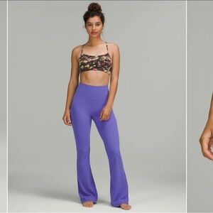 Lululemon Groove Super-High-Rise Flared Pant Nulu
Charged Indigo sz 6 perfect